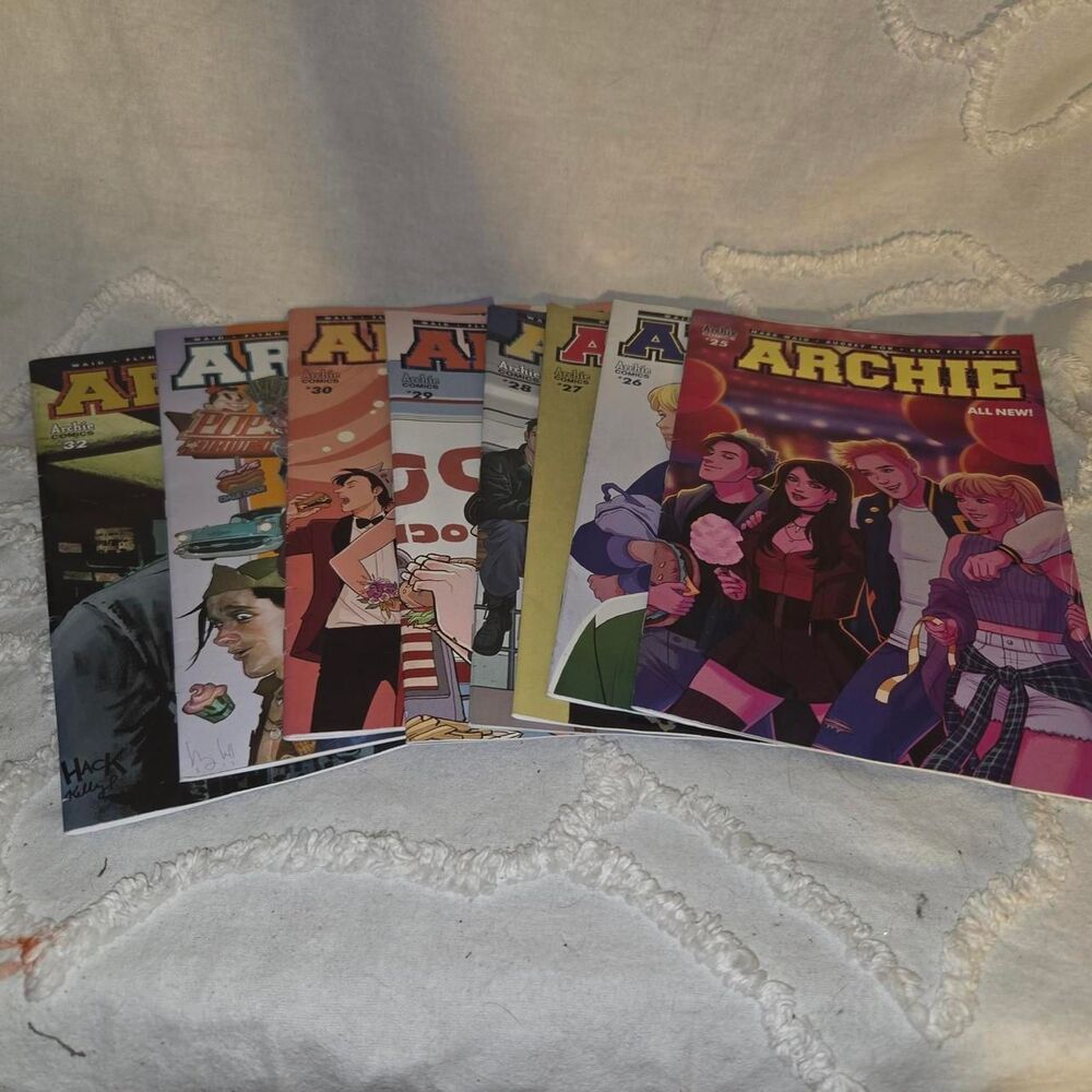 Archie Comics Modern Run Issues 25-32 Riverdale Era nostalgic kidcore gorpcore
